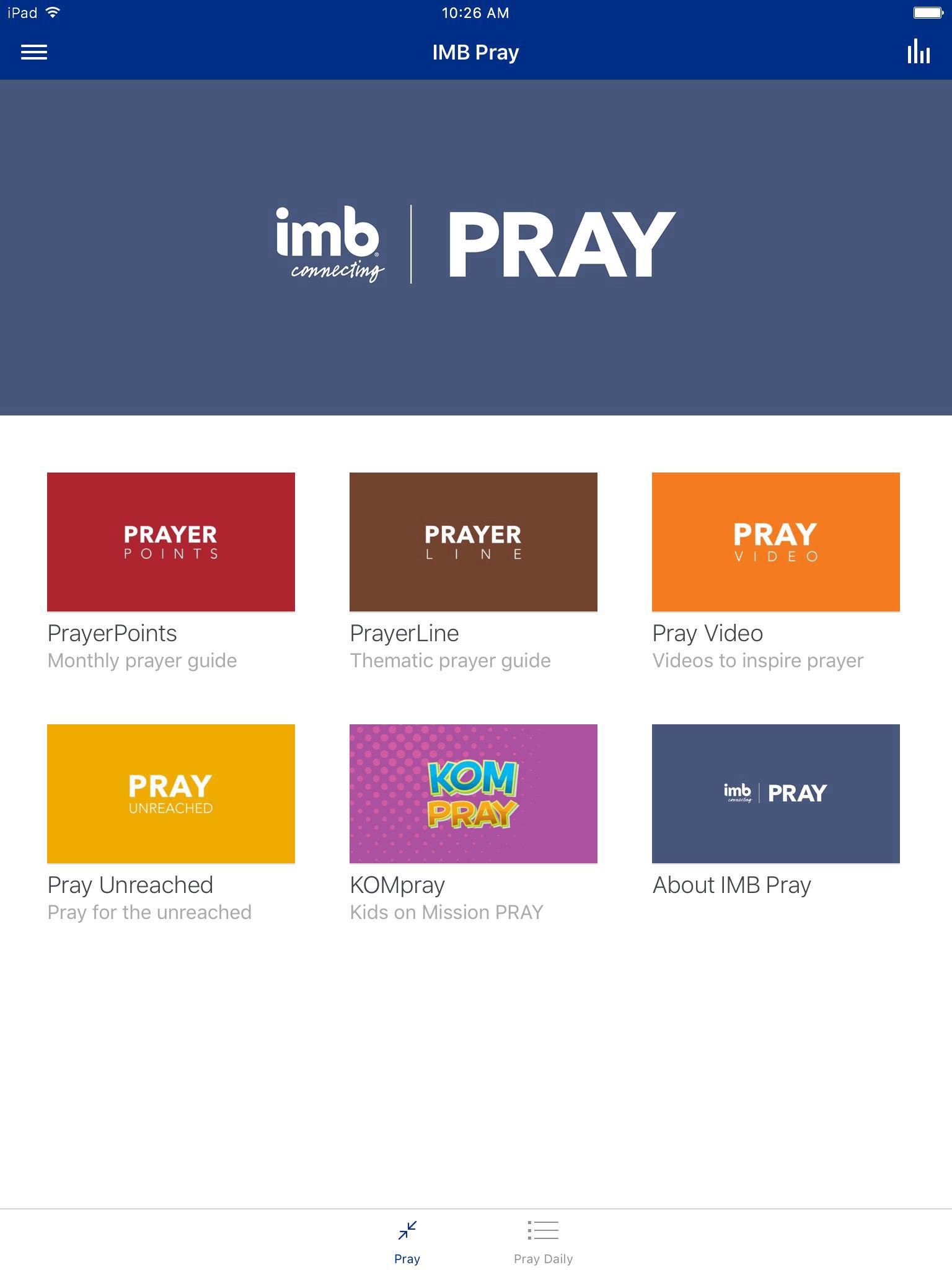 app-imb-pray