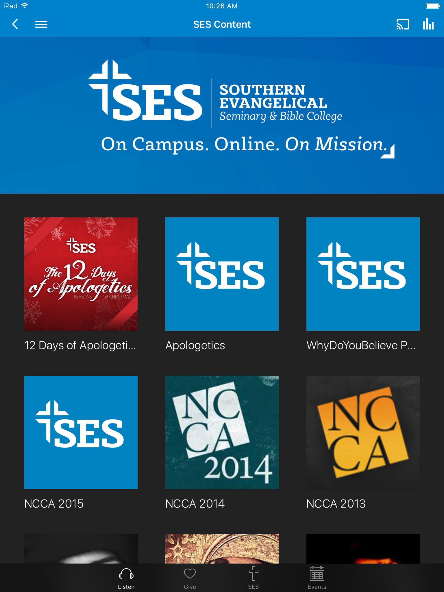 App - SES Apologetics App