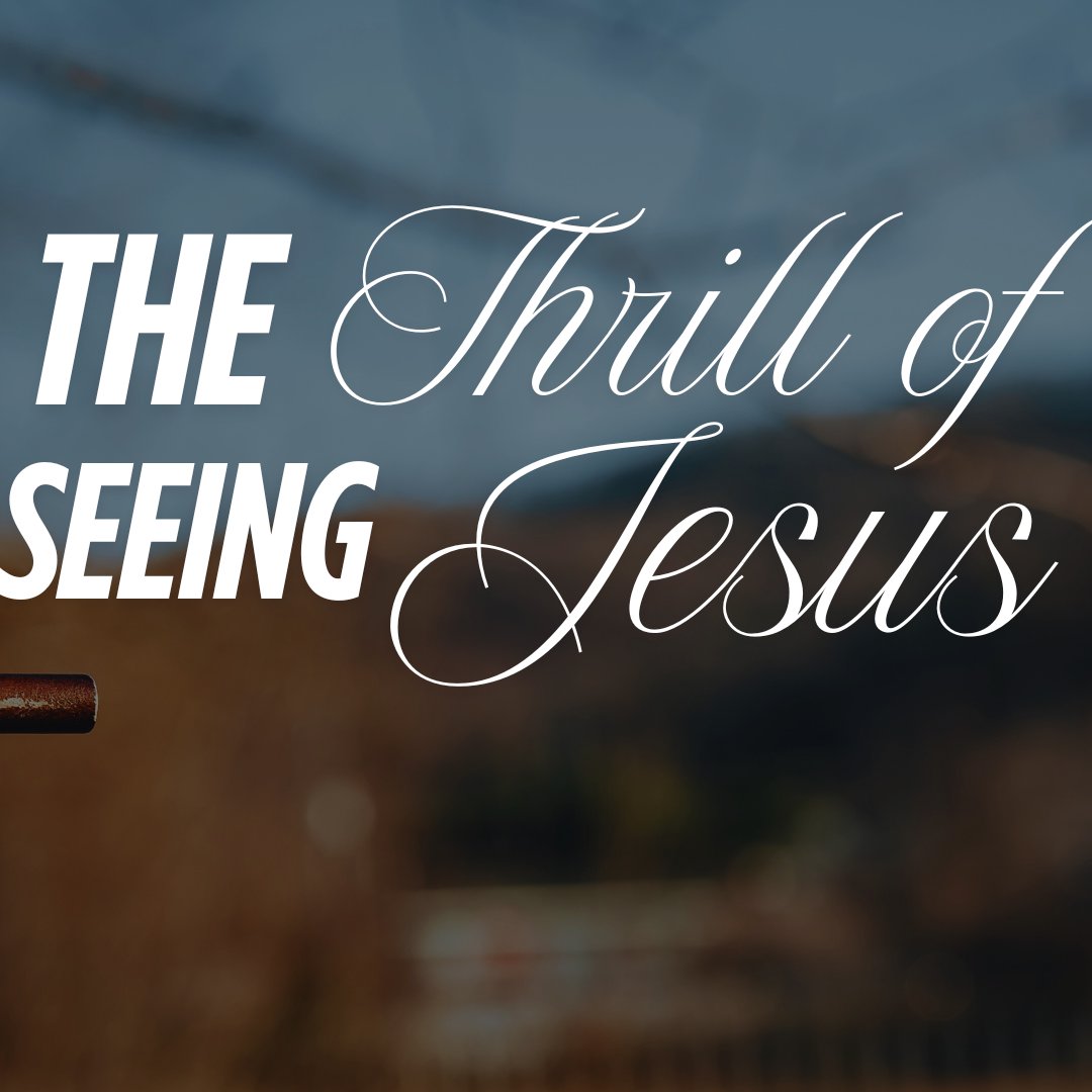 The Thrill of Seeing Jesus