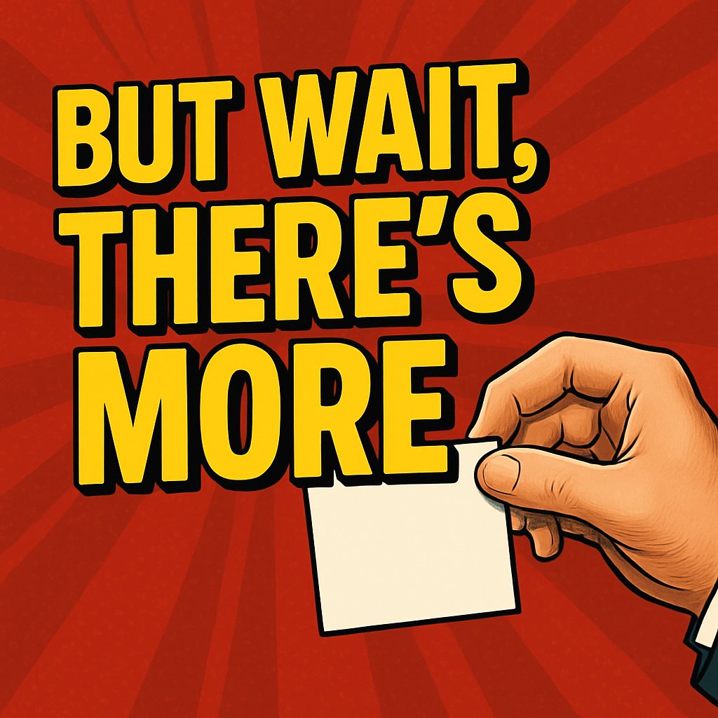 But Wait, There's More