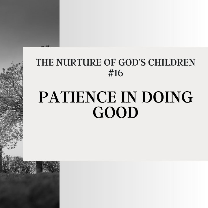 Patience in Doing Good | The Nurture of God's Children #16 episode artwork