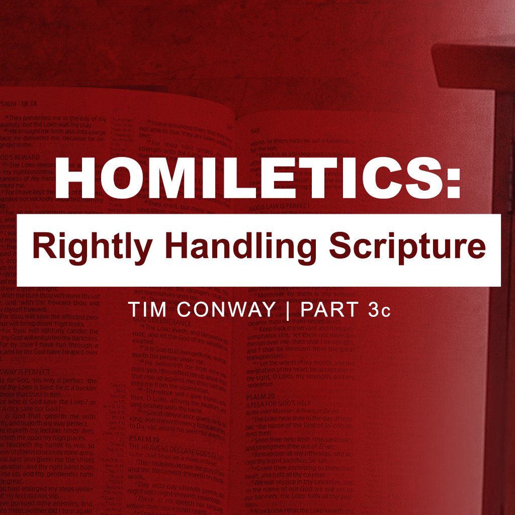 Rightly Handling Scripture (Part 3c) episode artwork