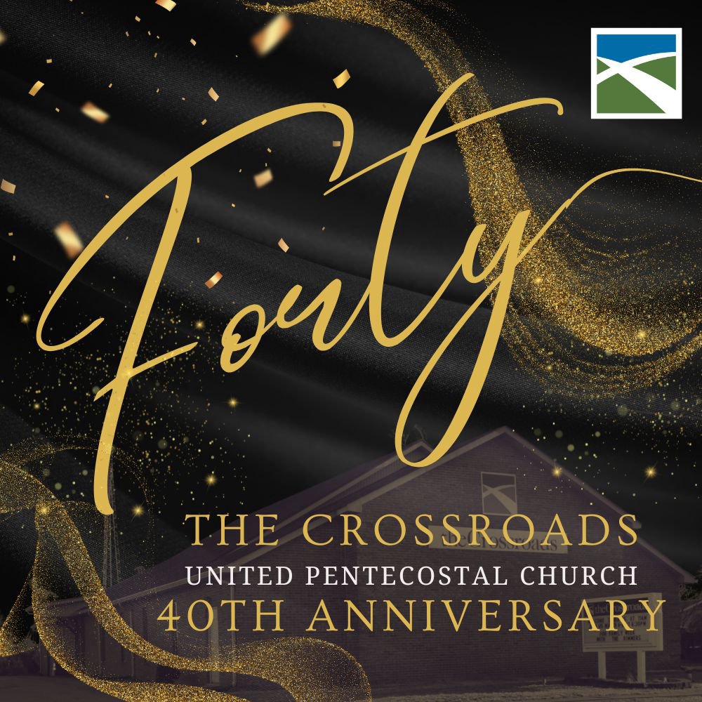 10 AM Sunday Worship Service - FORTY (40 Yr Anniversary of theCrossroads) - 05OCT25