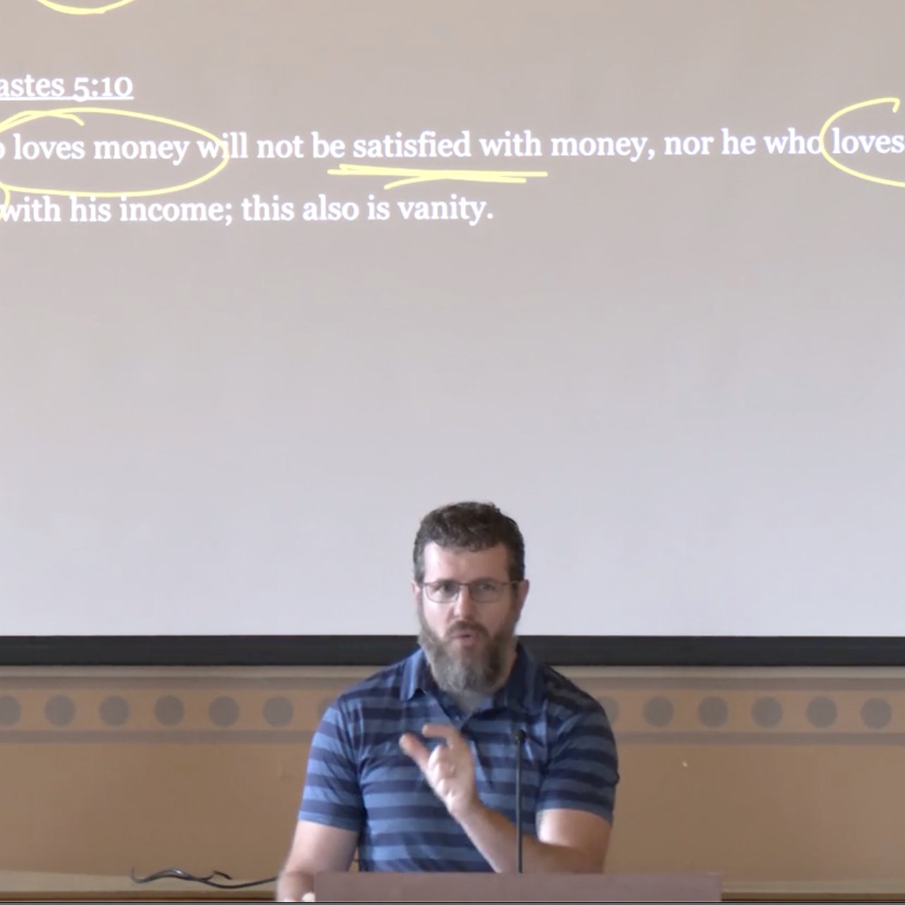 Andy Naselli - Not a Lover of Money: Four Exhortations about Wealth episode artwork