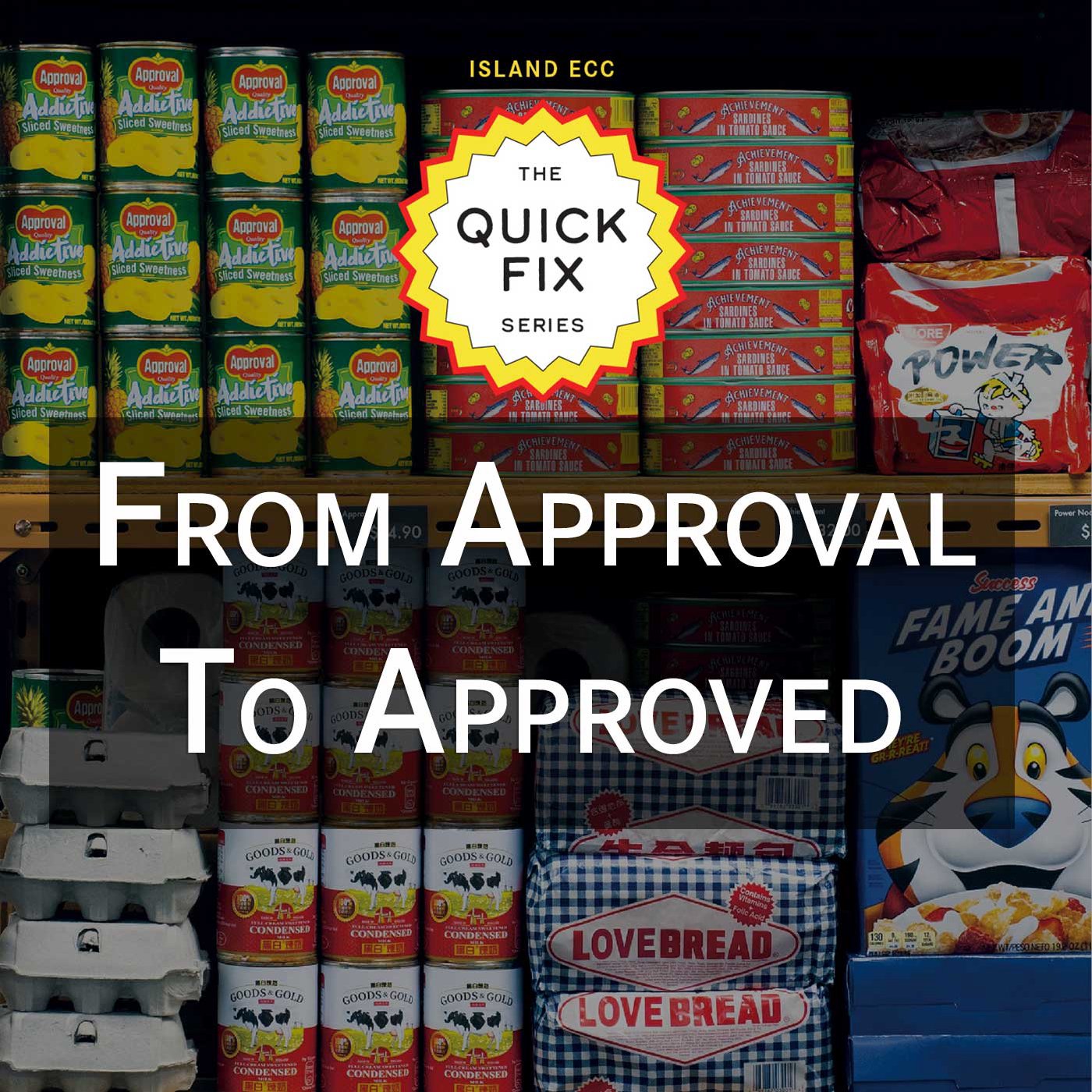 Quick Fix: Approval to Approved episode artwork