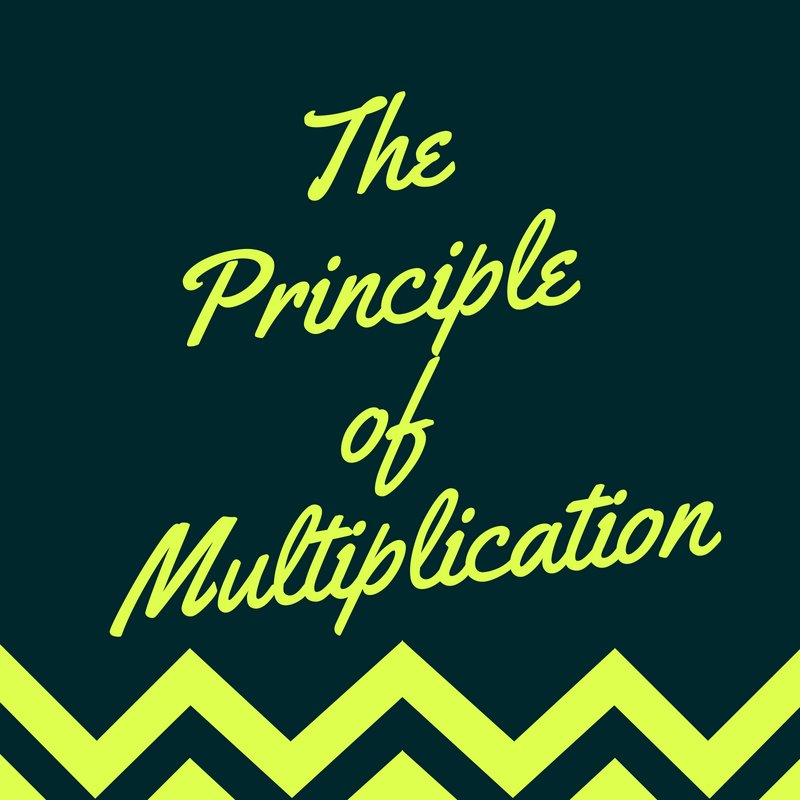 The Principle Of Multiplication