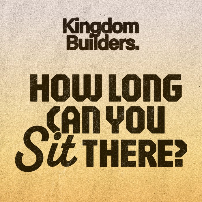 How Long Can You Sit There? Week 3