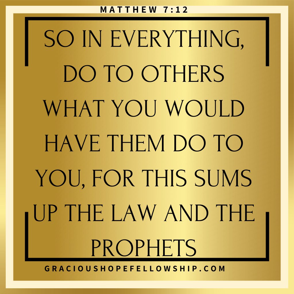 What is the Golden Rule About?