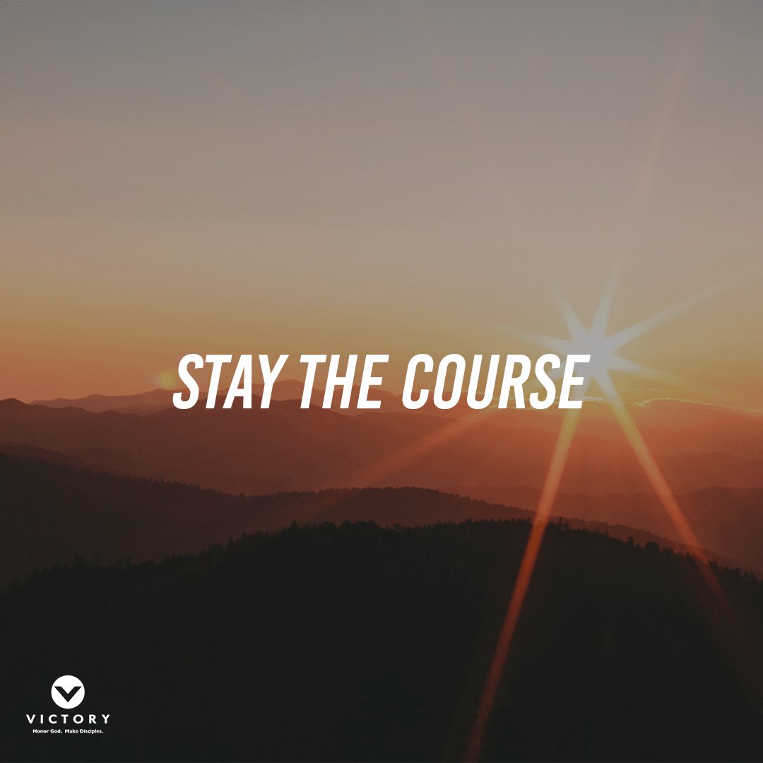 Series Break: Rev Araneta | Stay The Course.