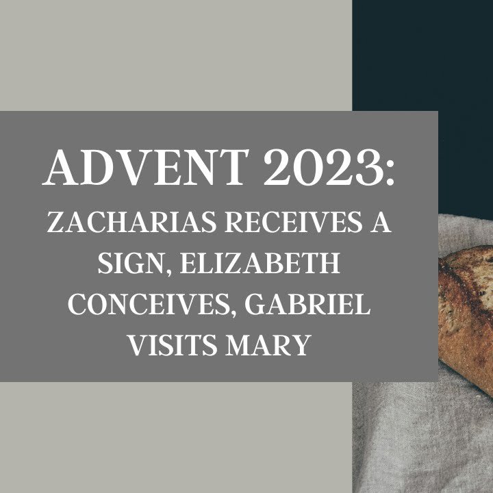 Zacharias Receives a Sign, Elizabeth Conceives, Gabriel Visits Mary | Advent 2023 episode artwork