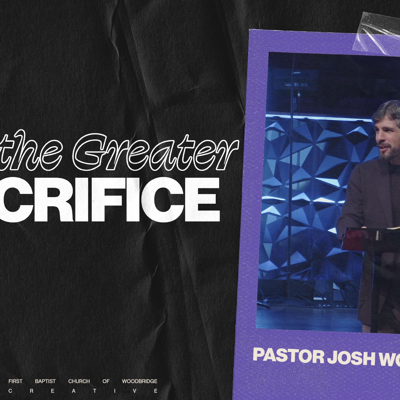 Sacrifice // Hebrews 9:16-10:4