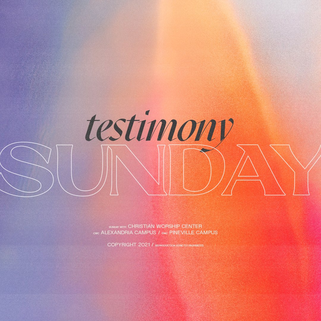 Testimony Sunday