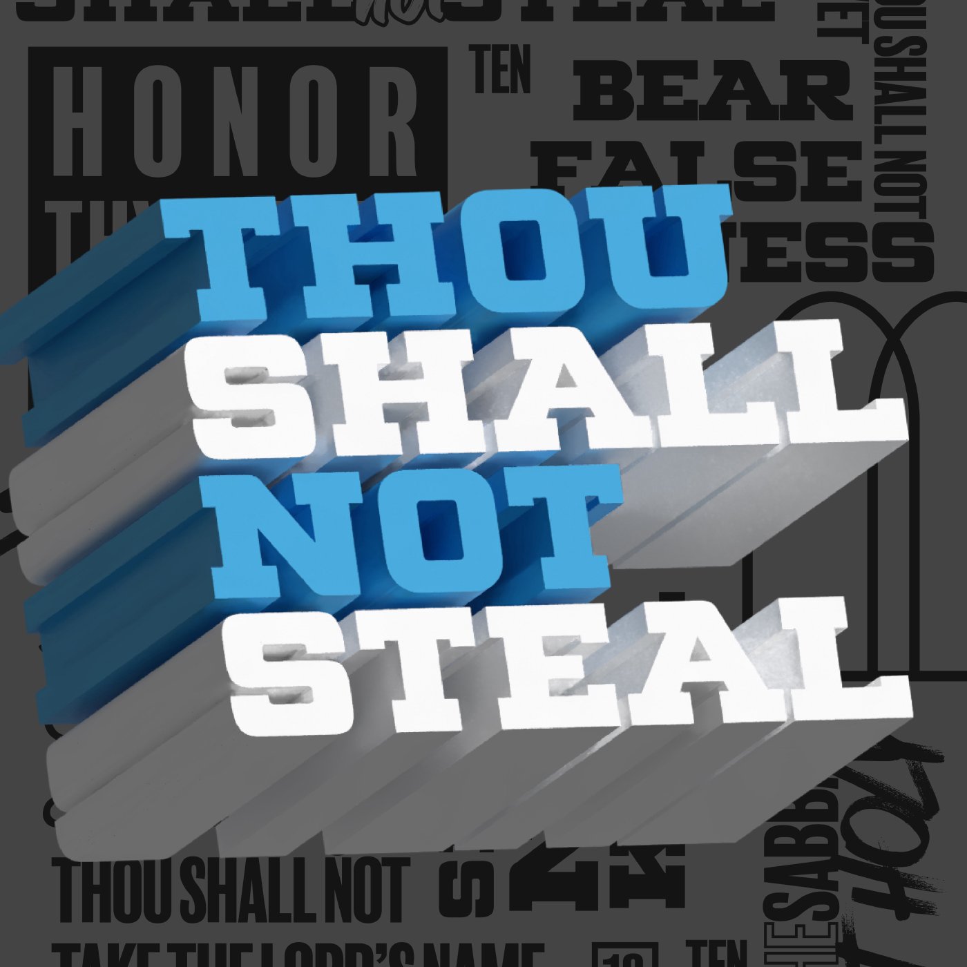 THOU SHALL NOT STEAL episode artwork