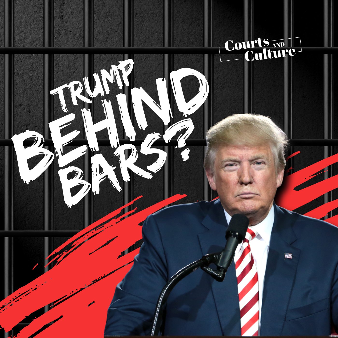 Trump Behind Bars? episode artwork