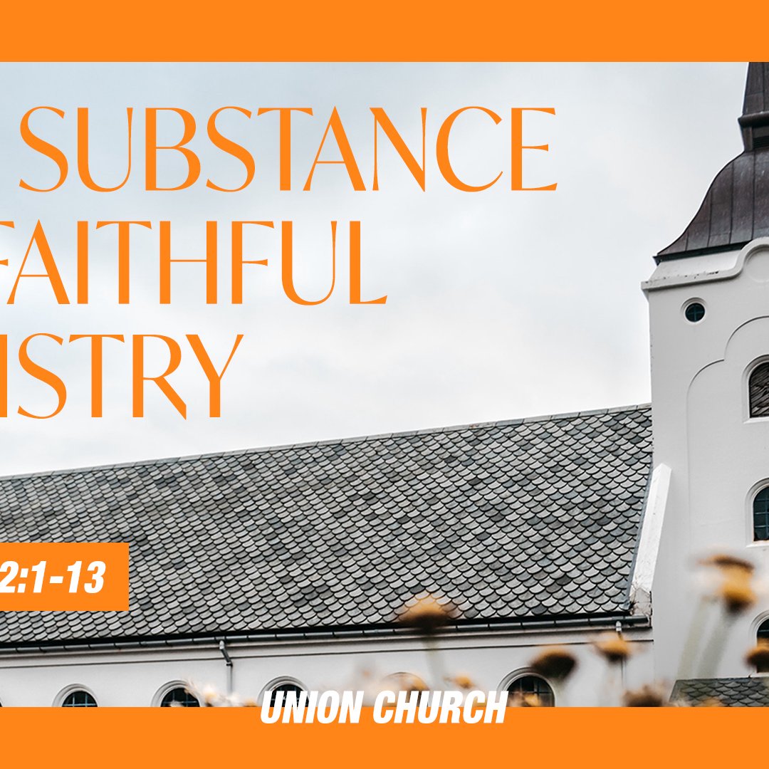 The Substance Of Faithful Ministry - 2 Timothy 2:1-13 episode artwork