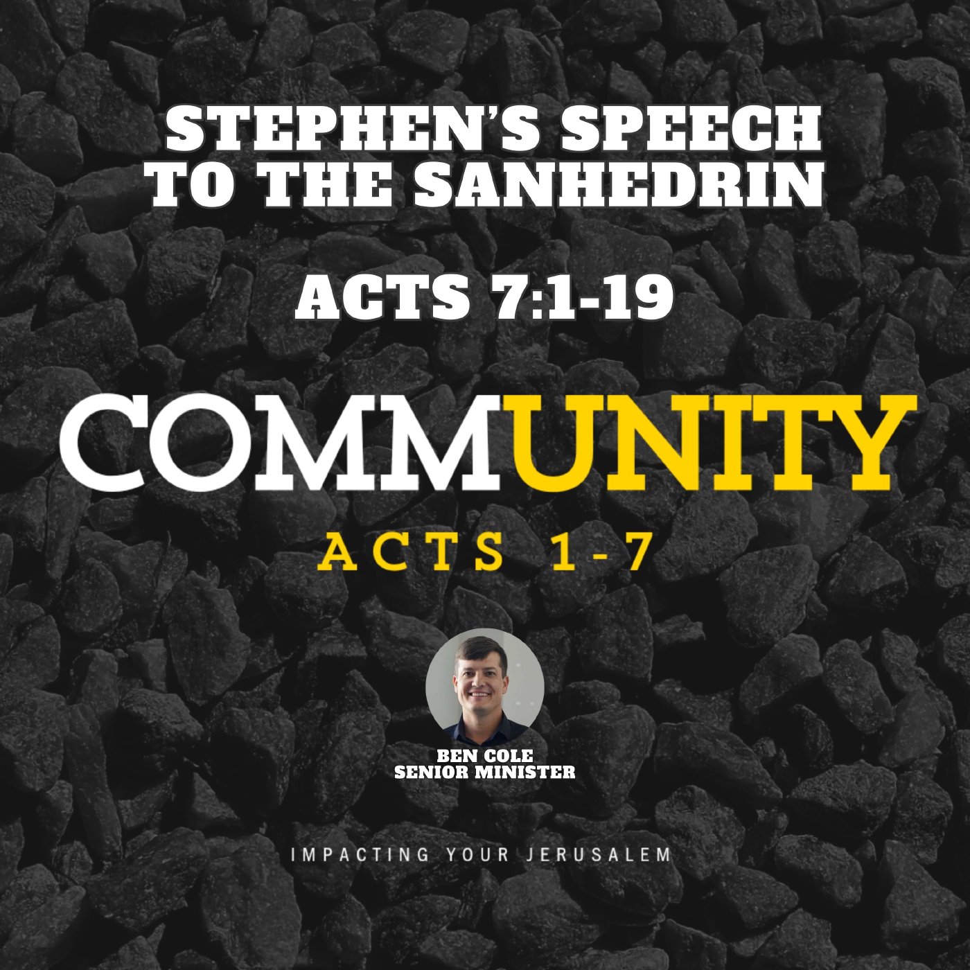 Stephen’s Speech to the Sanhedrin | Acts 7:1-19 episode artwork