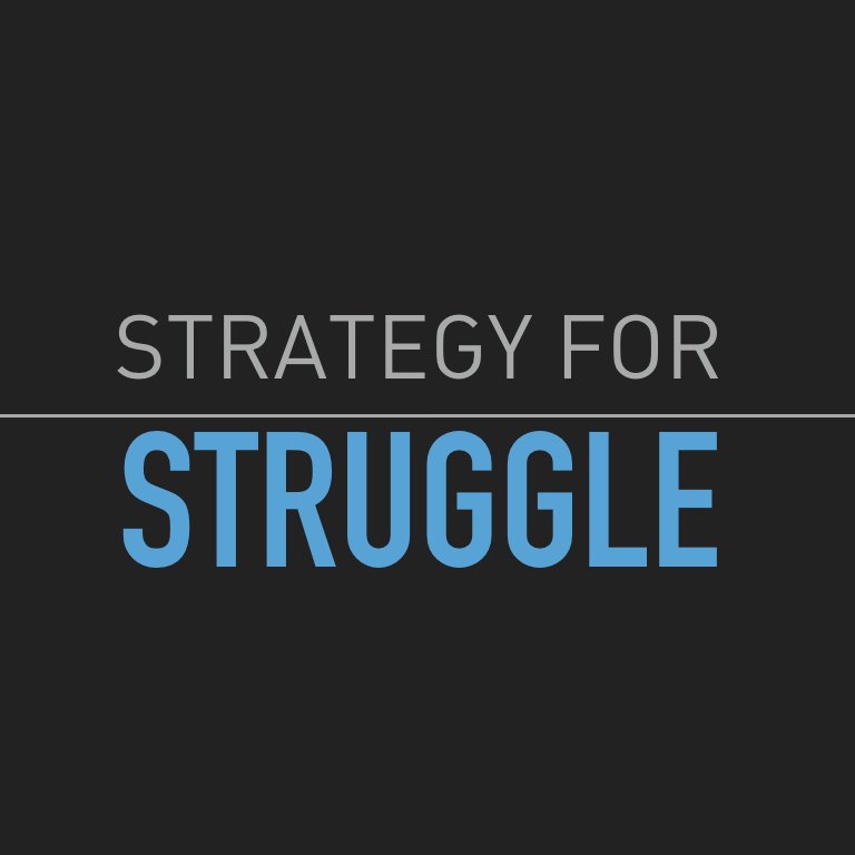 Strategy for struggle episode artwork