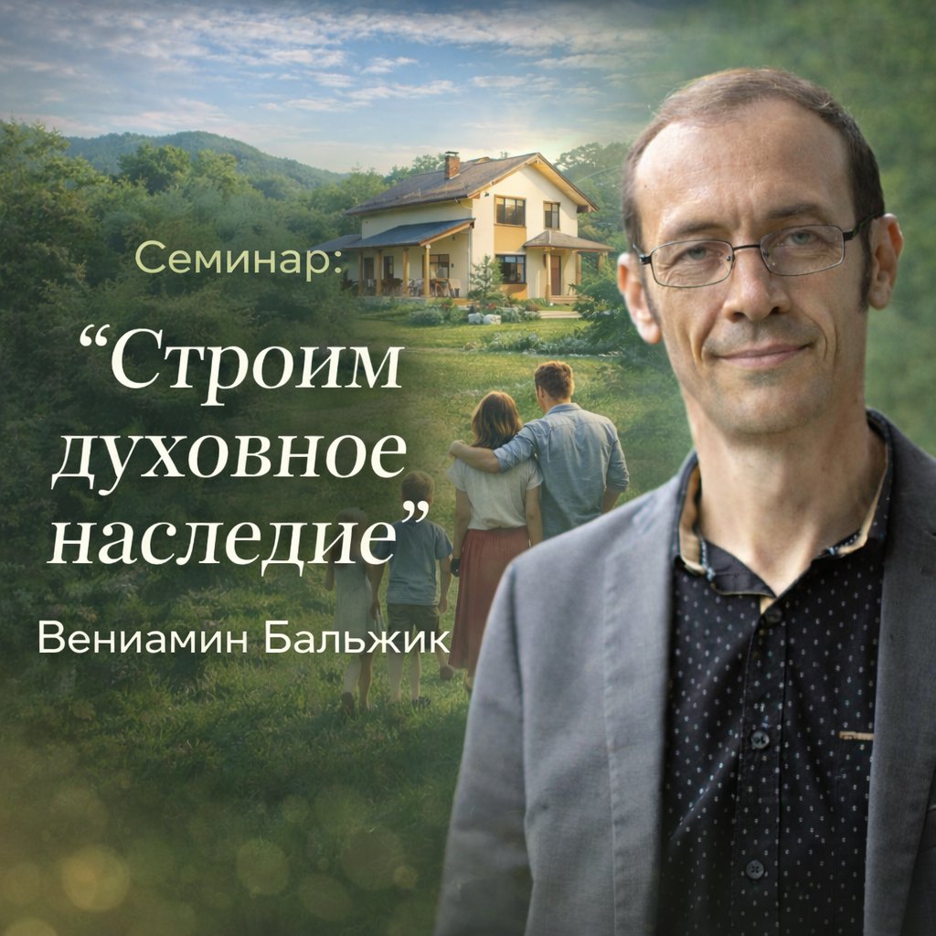 Строим духовное наследие. Как передать веру детям и внукам?  —  Вениамин Бальжик