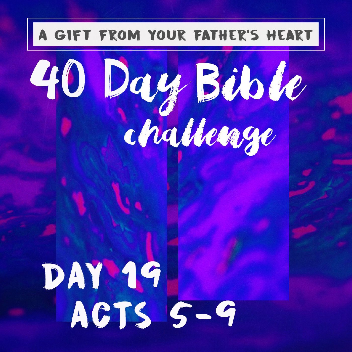 Day 19 - Acts 5-9 episode artwork