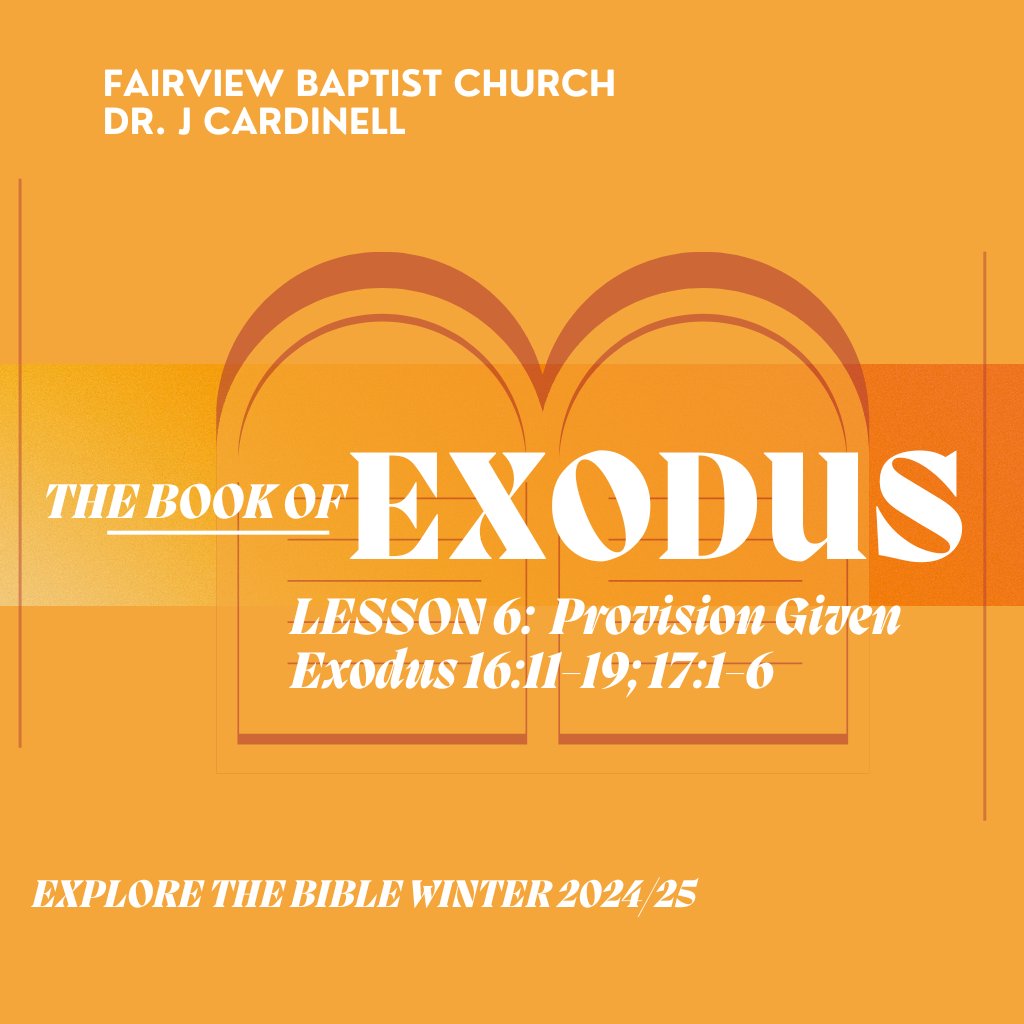 Fairview Baptist Small Group Lesson