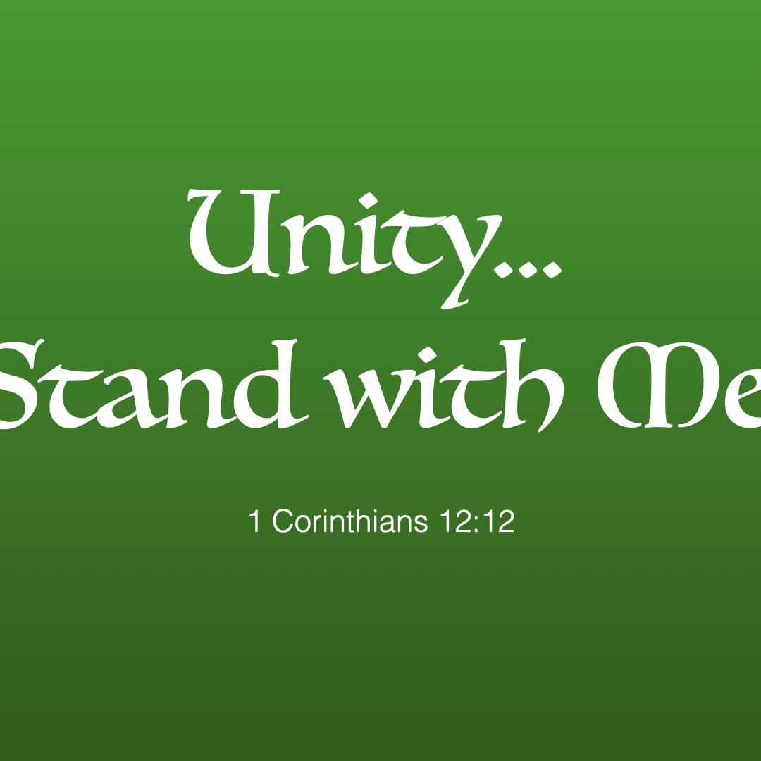 Unity, Stand with Me