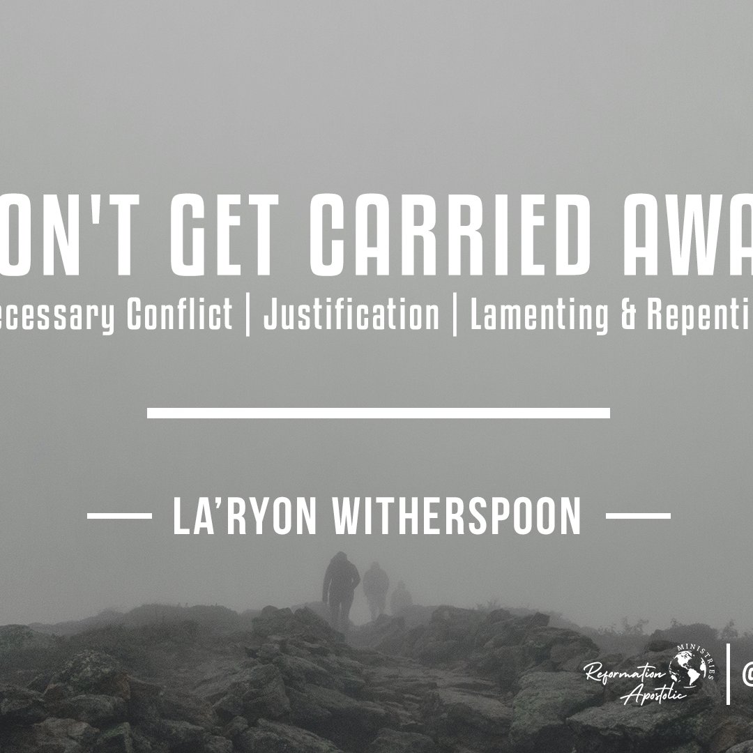Don't Get Carried Away