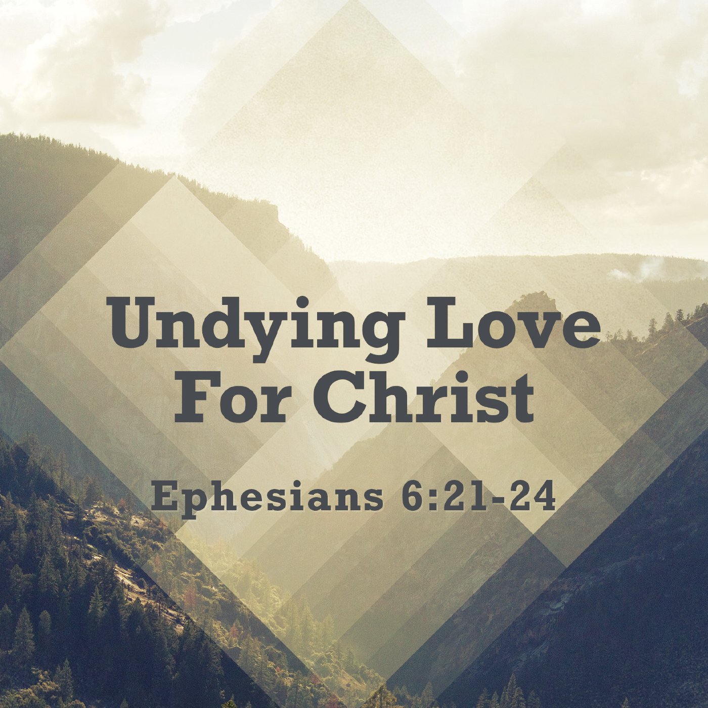 Undying Love for Christ episode artwork
