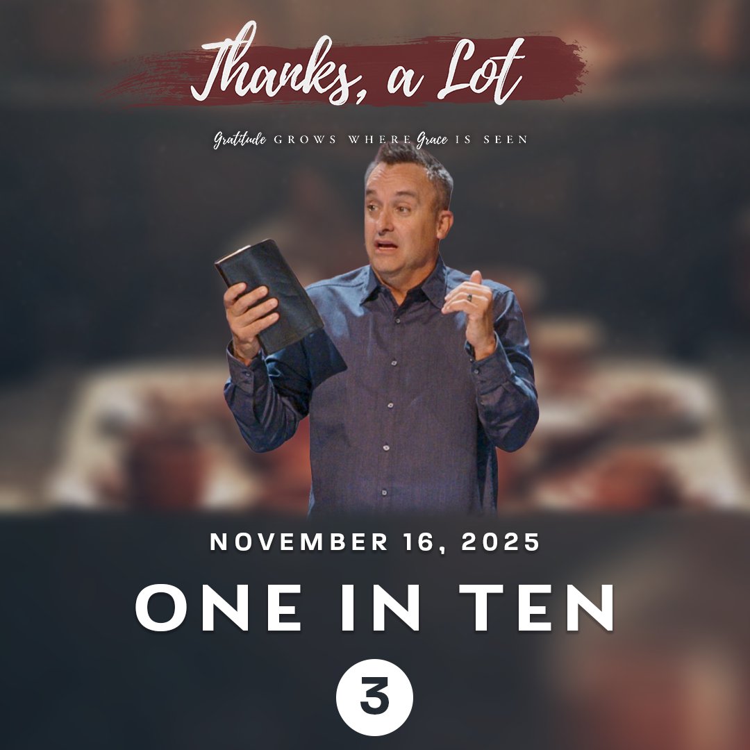 3. “One in Ten” 11/16/25