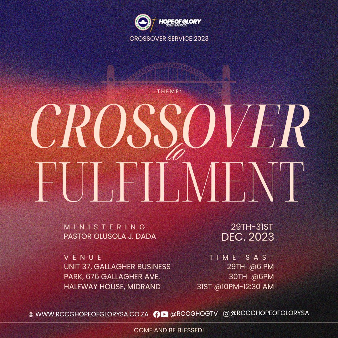 CROSSOVER TO FULFILMENT || DAY 2 episode artwork