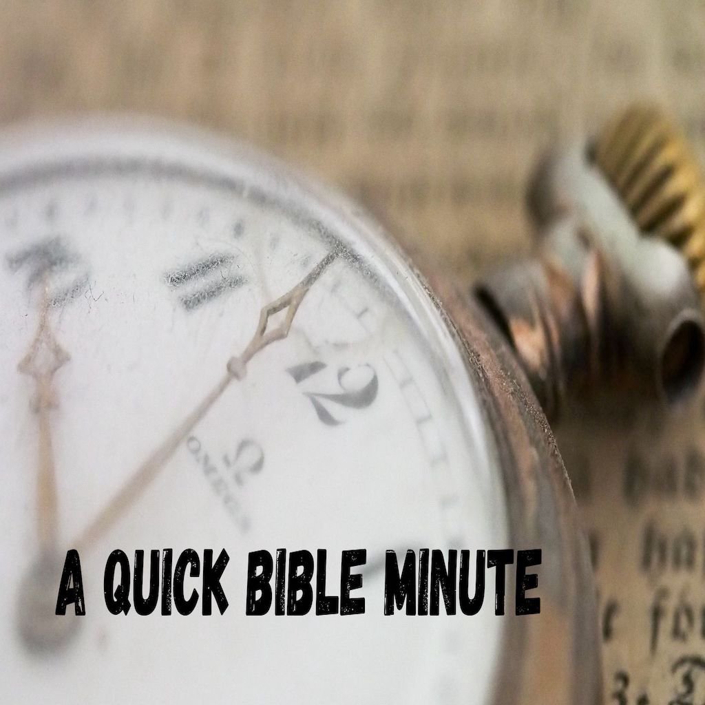 A Quick Bible Minute - Do You Stand For Something?
