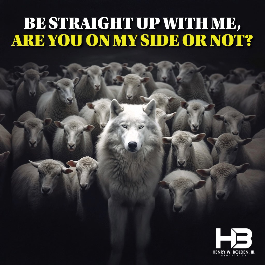 Be Straight Up With Me, Are You On My Side or Not? | Bishop Henry W. Bolden, III episode artwork
