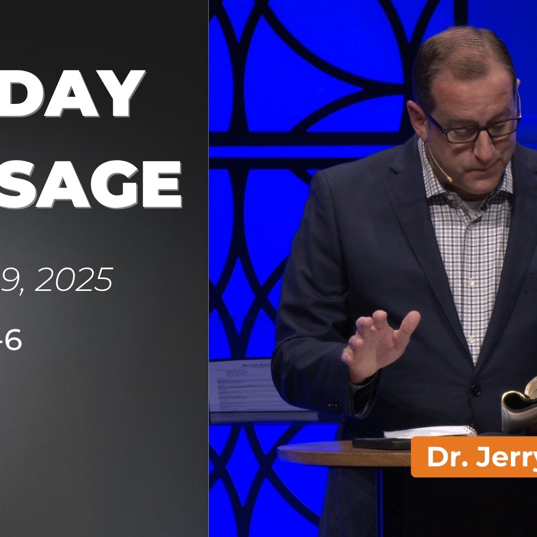 Sunday Message | 10-19-2025