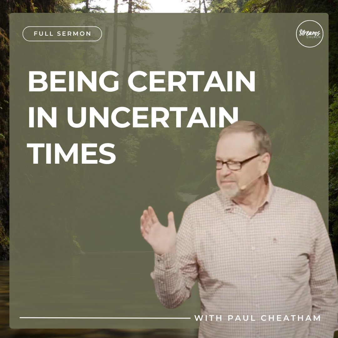 Being Certain in Uncertain Times episode artwork