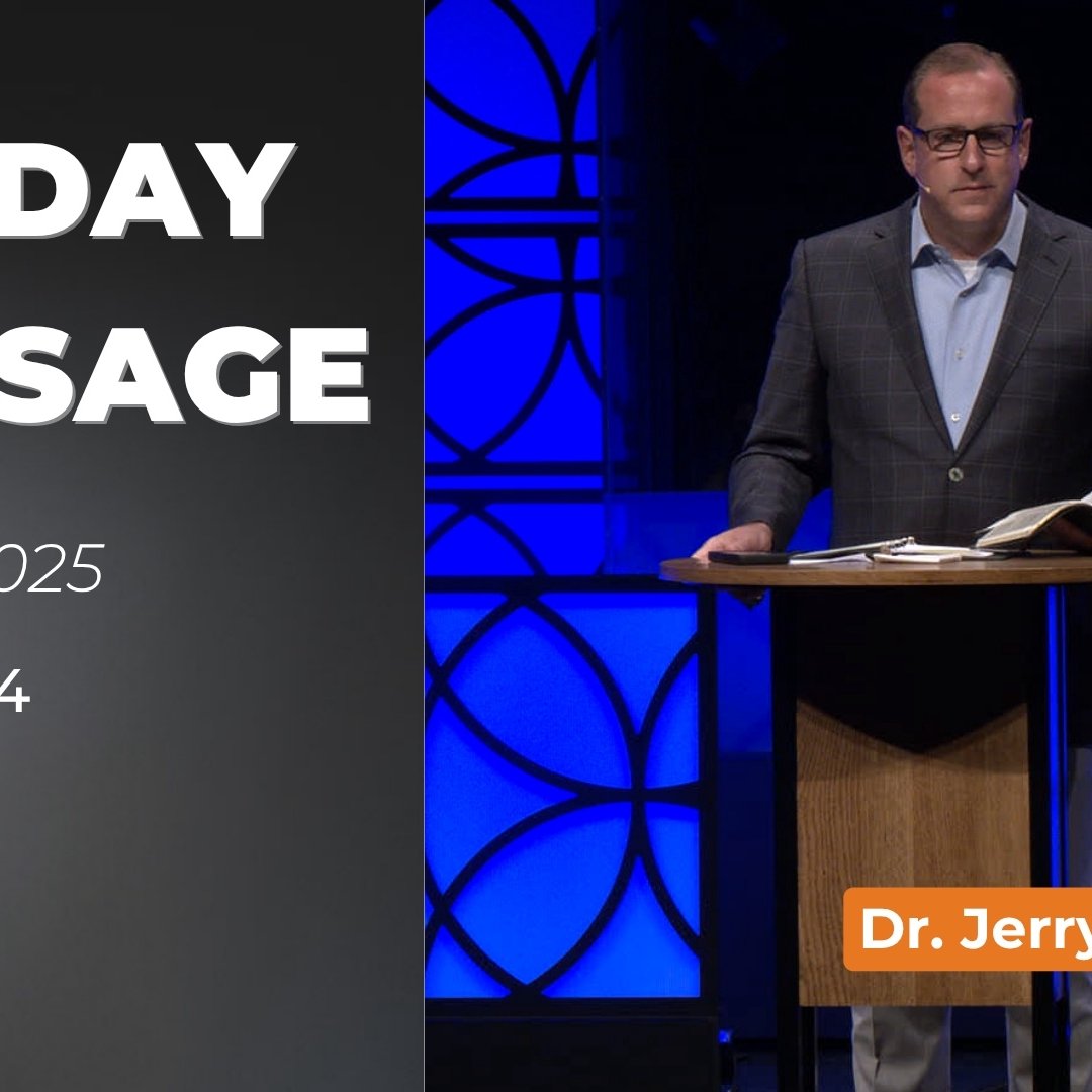 Sunday Message | 07-20-2025