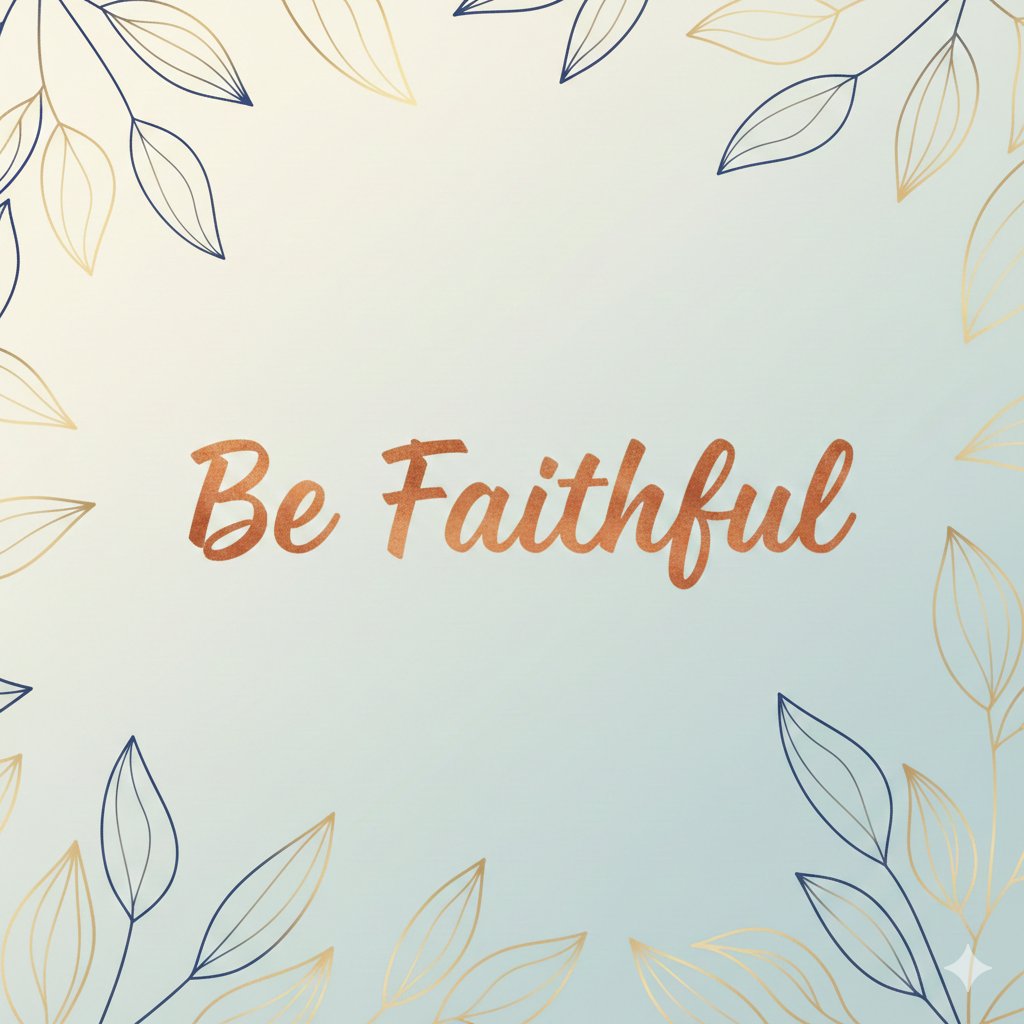 Be Faithful episode artwork
