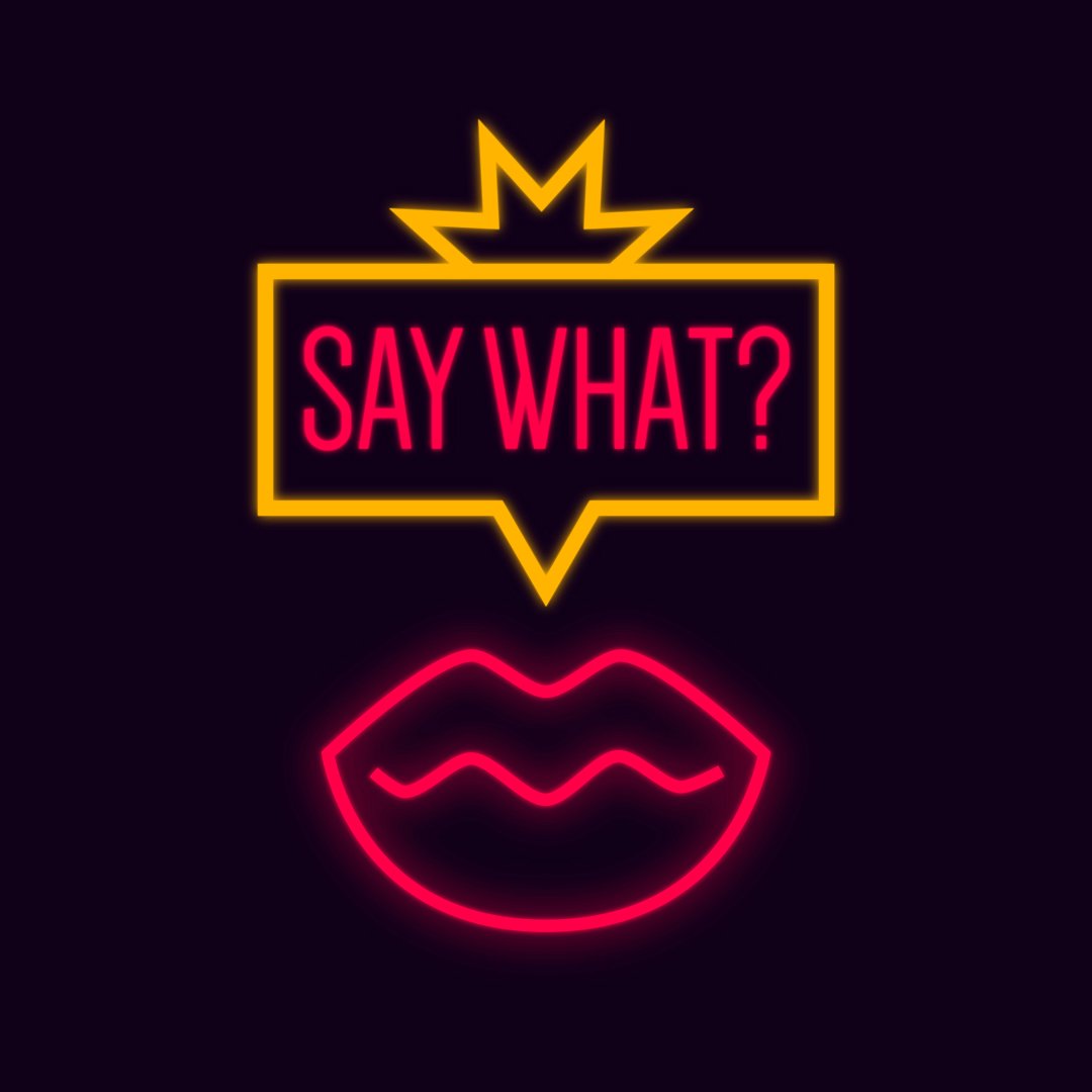 Say What? episode artwork