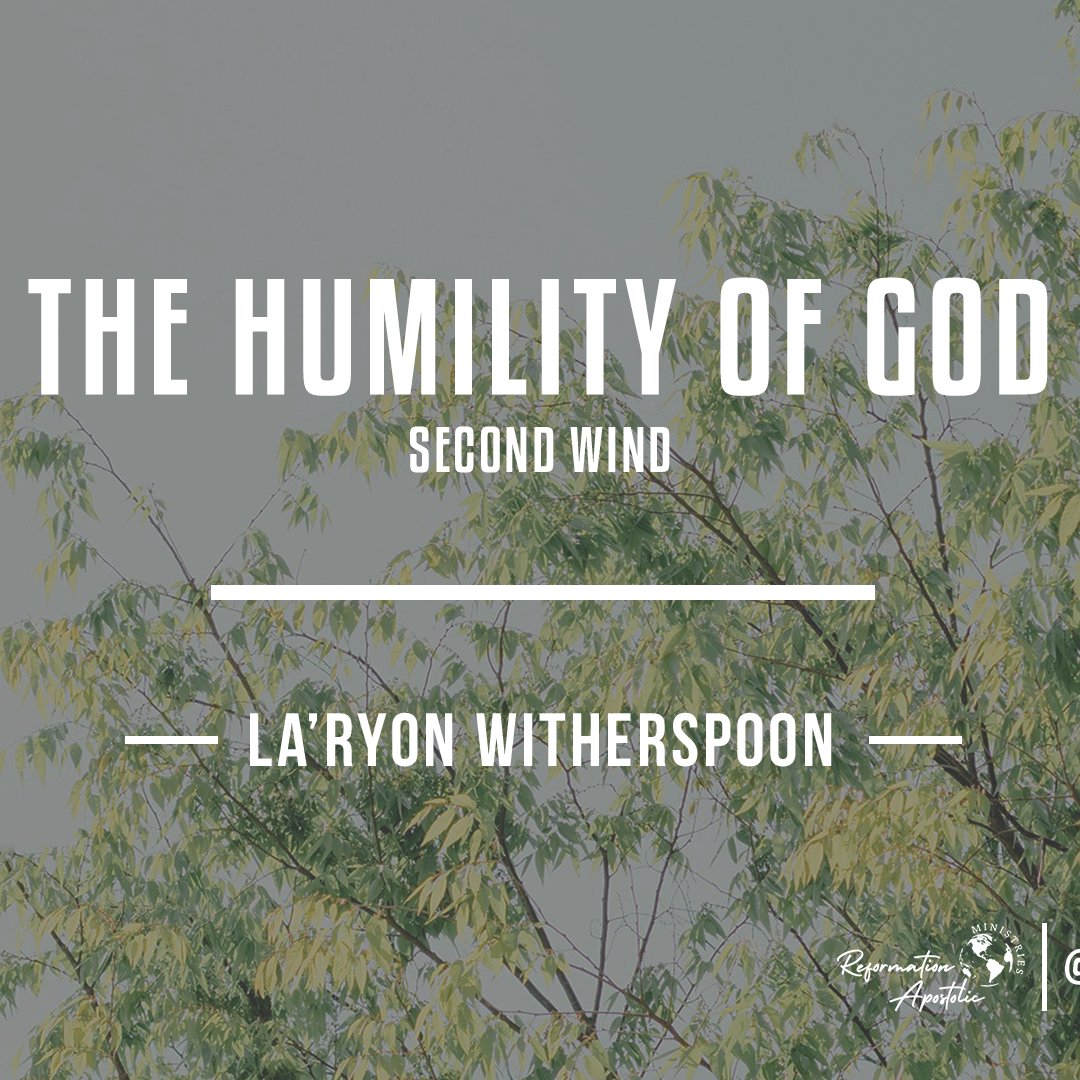 The Humility of God