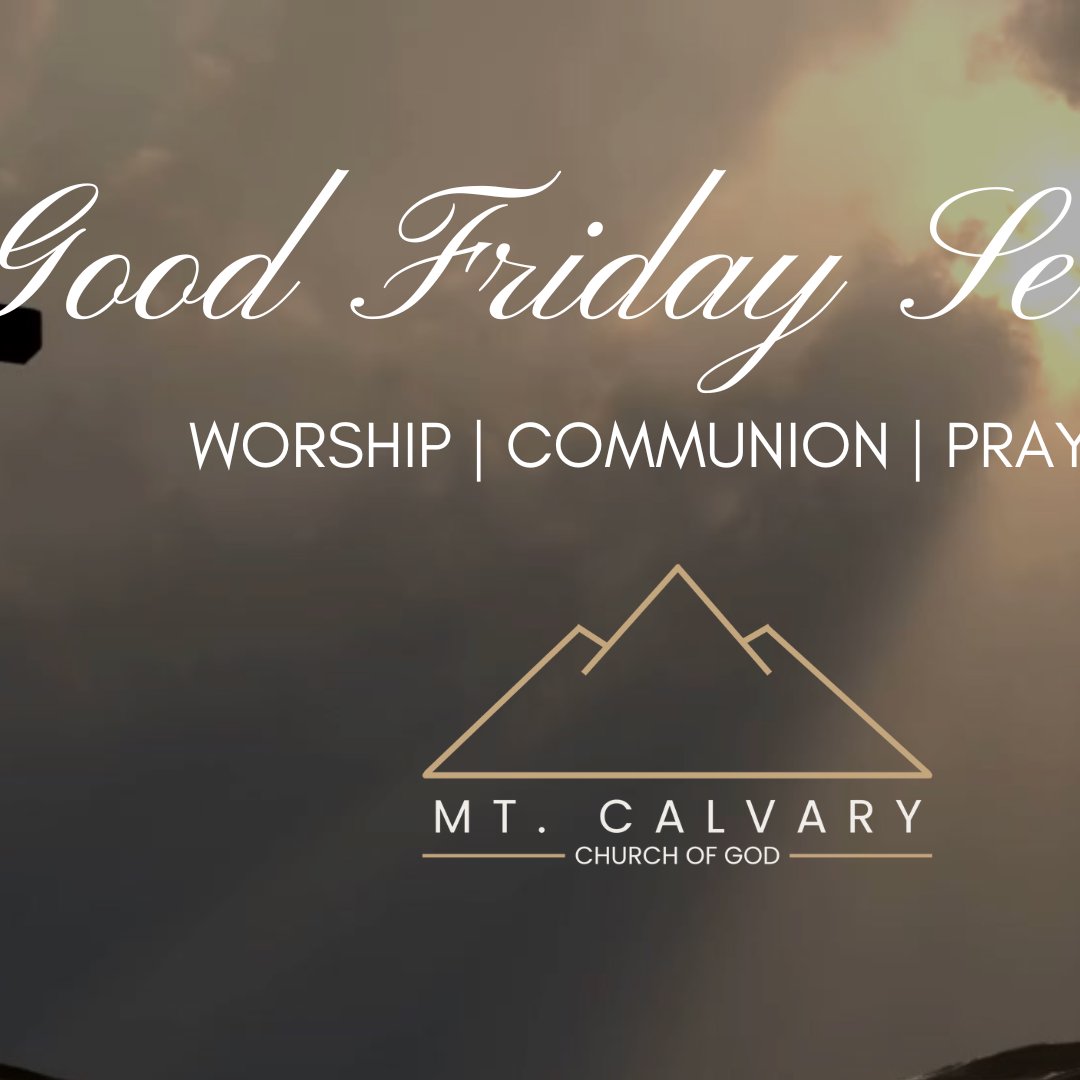 Good Friday service episode artwork