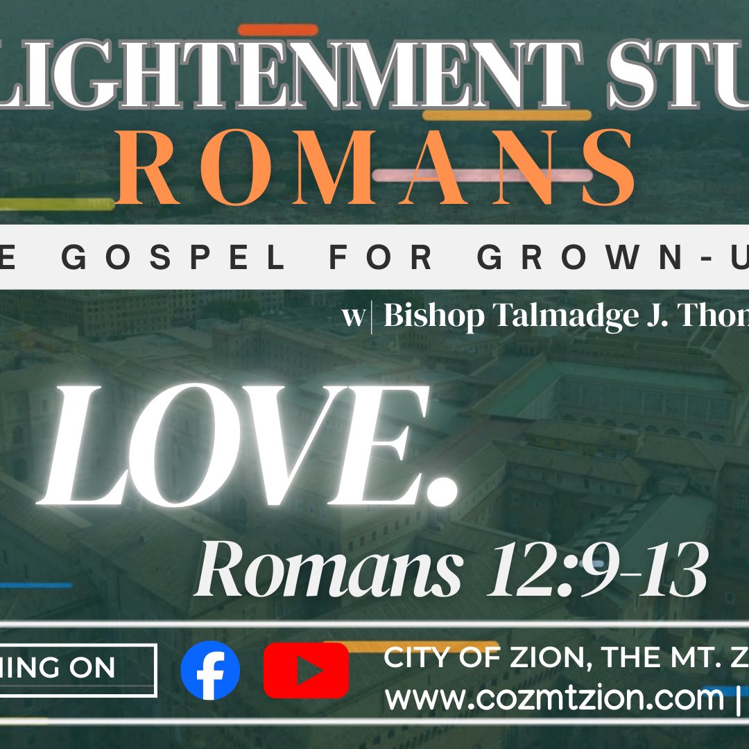 Love. w/Bishop Talmadge J. Thomas Love. w/Bishop Talmadge J. Thomas