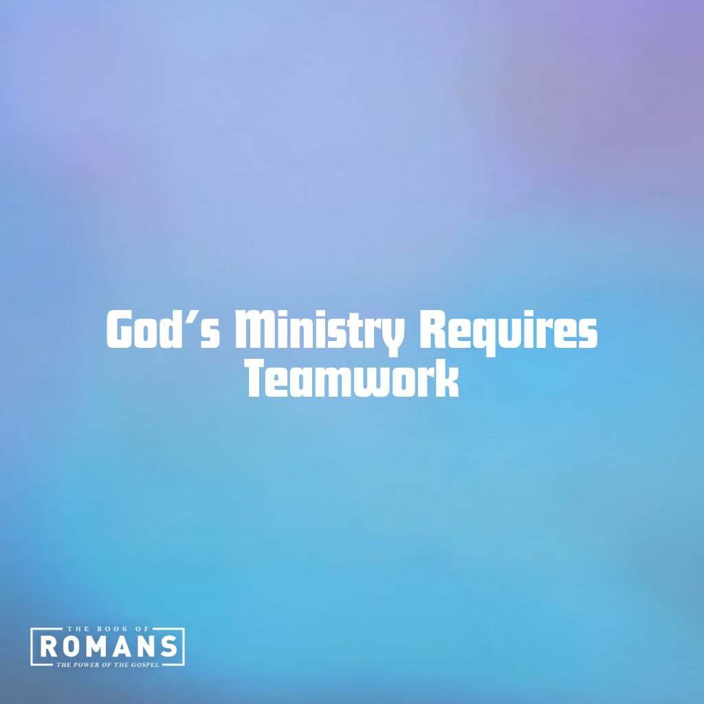 God's Ministry Requires Teamwork episode artwork