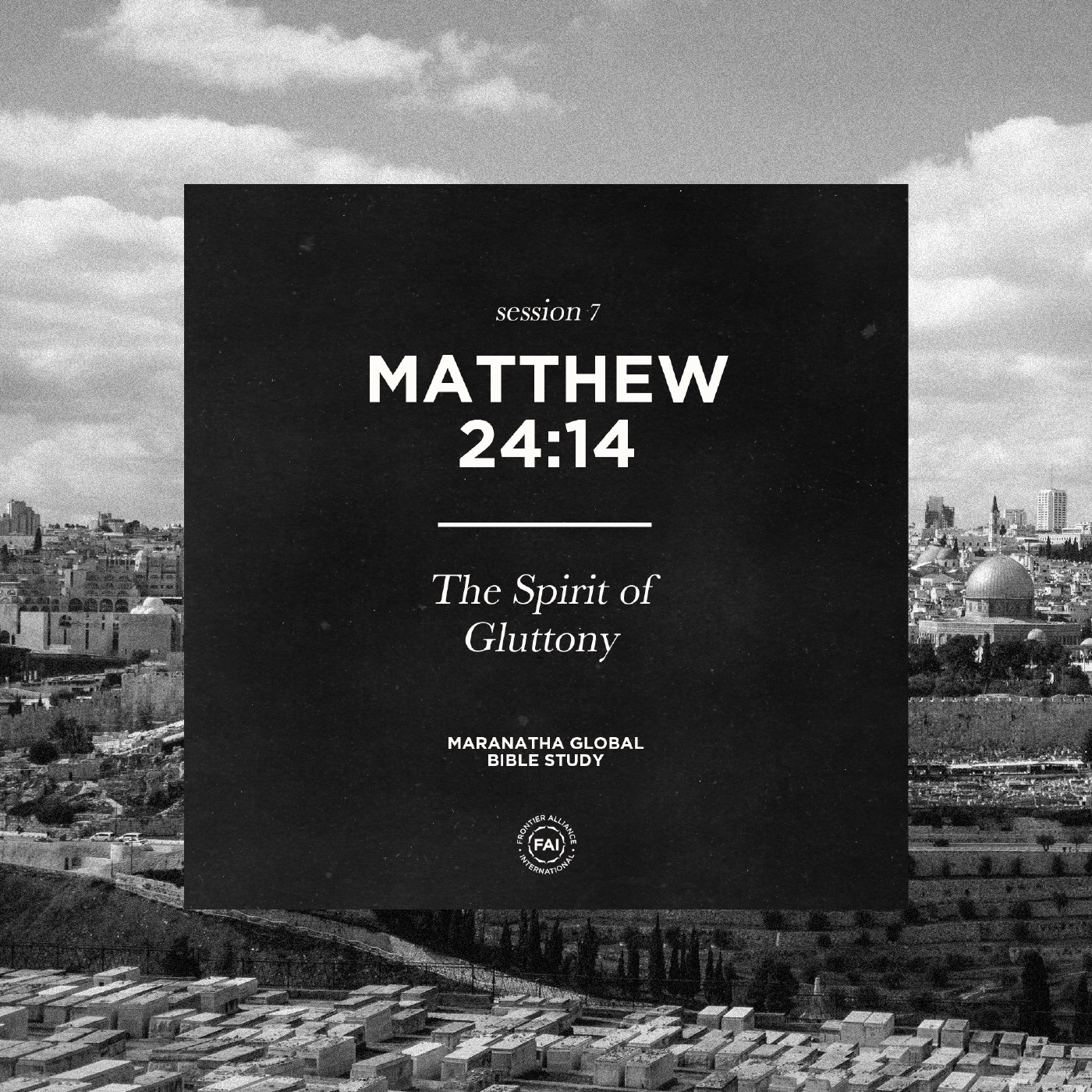 The Spirit of Gluttony // MATTHEW 24:14 with JOEL SORGE