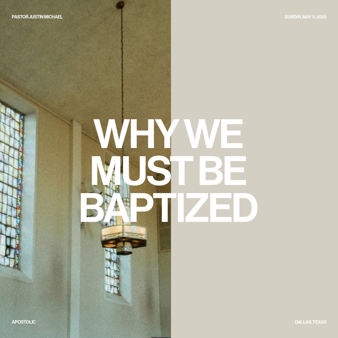 Why We Must Be Baptized episode artwork