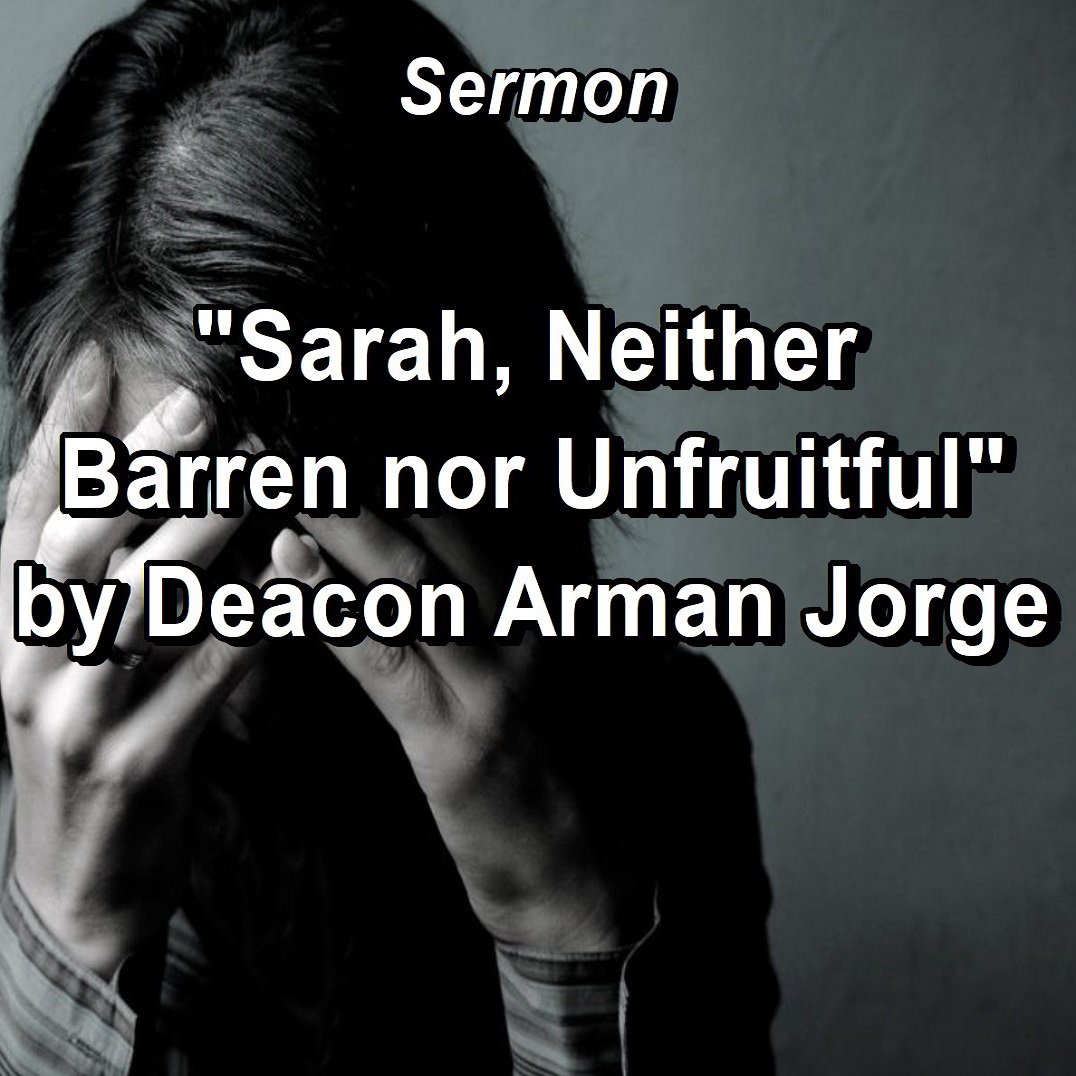 Sarah, Neither Barren nor Unfruitful
