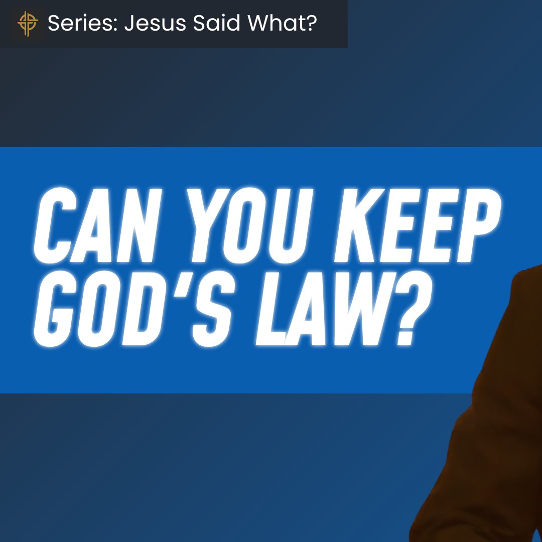 Can You Keep God's Law? episode artwork