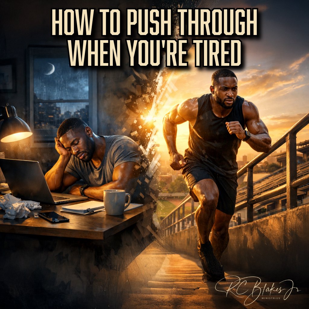 How to Push Through When You're Tired | Bishop RC Blakes, Jr. episode artwork