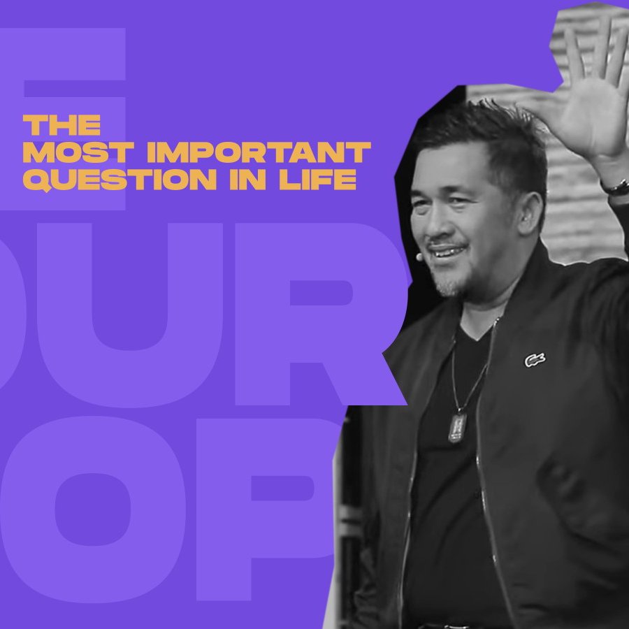 We Your People Week 1: Jeff Eliscupidez | The Most Important Question in Life.