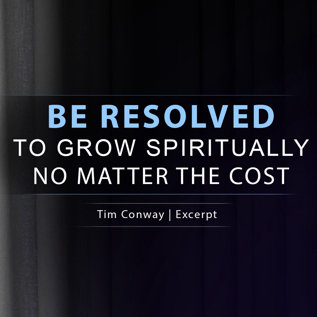 Be Resolved to Grow Spiritually No Matter the Cost episode artwork