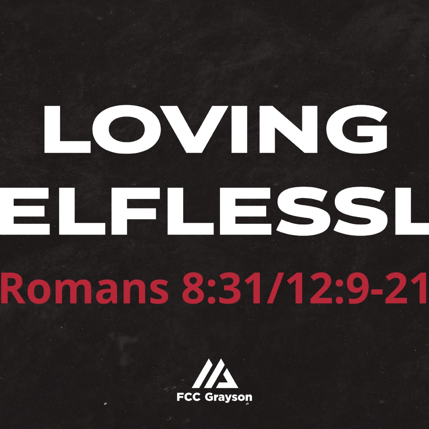 Loving Selflessly Week 3 episode artwork