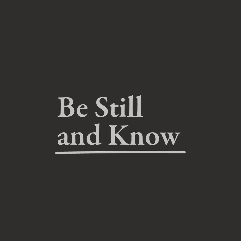 Be Still episode artwork