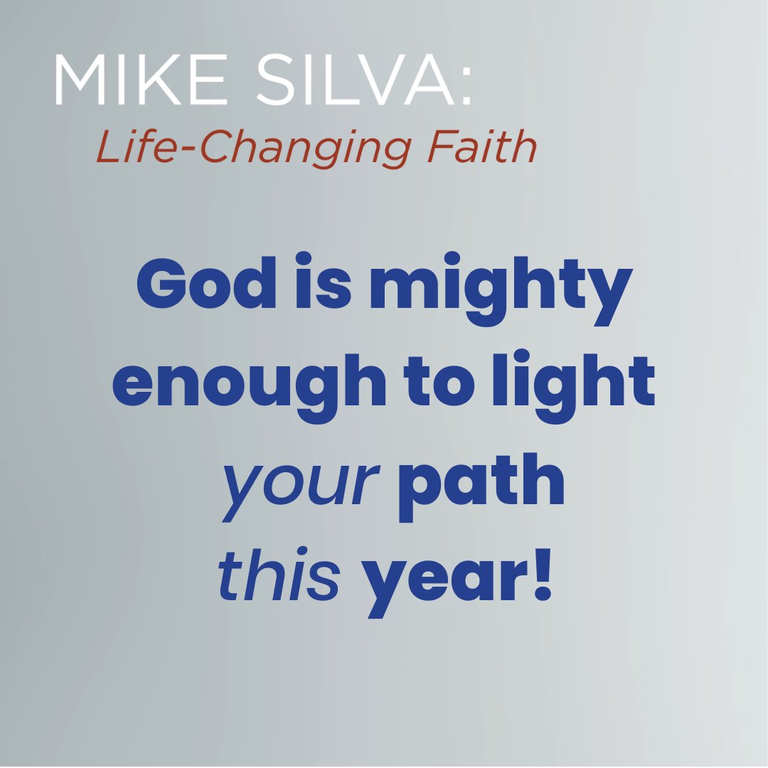 God is mighty enough to light your path!